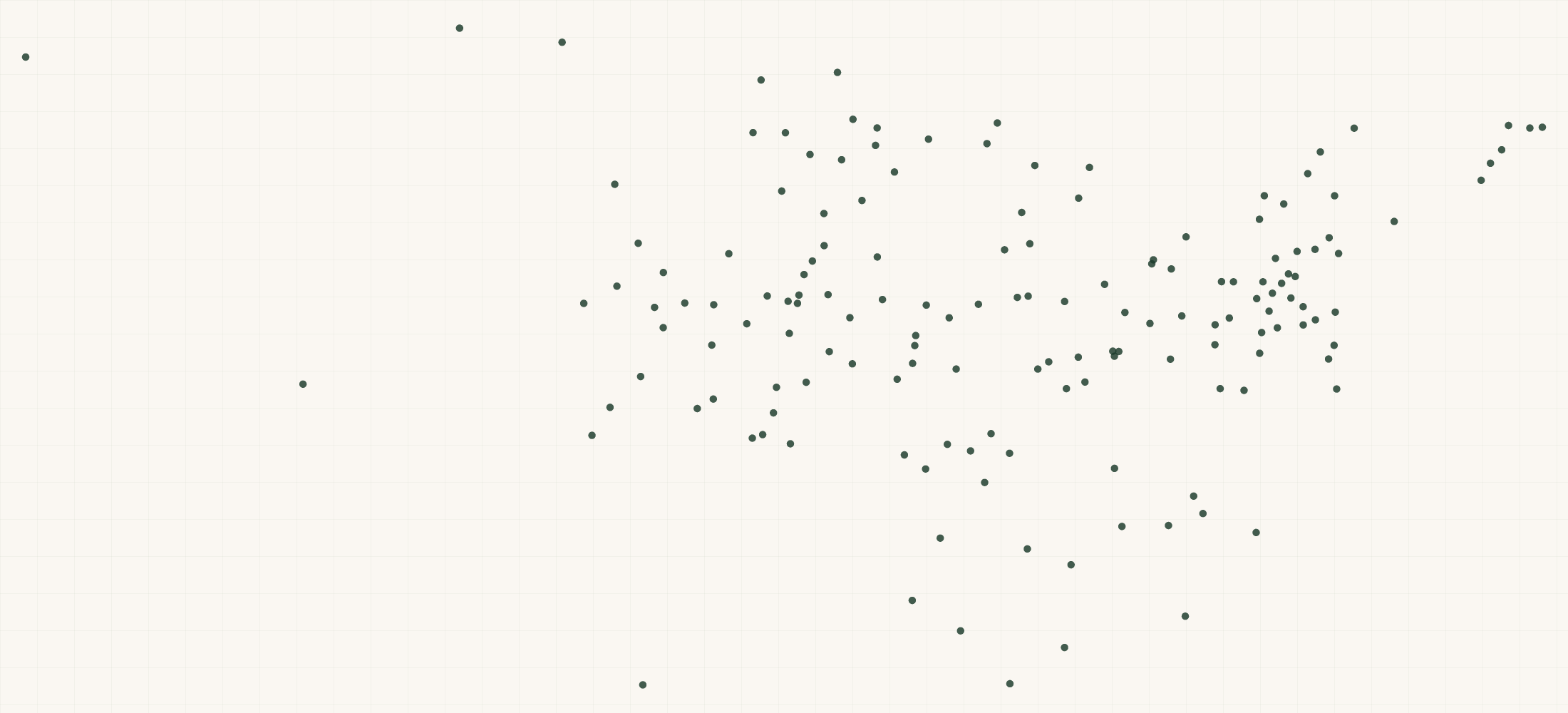 Map of where the 360 Hunting Blinds Retailers are