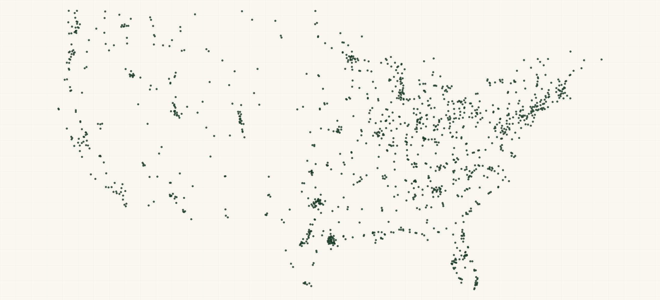 Map of where the Abu Garcia Retailers are