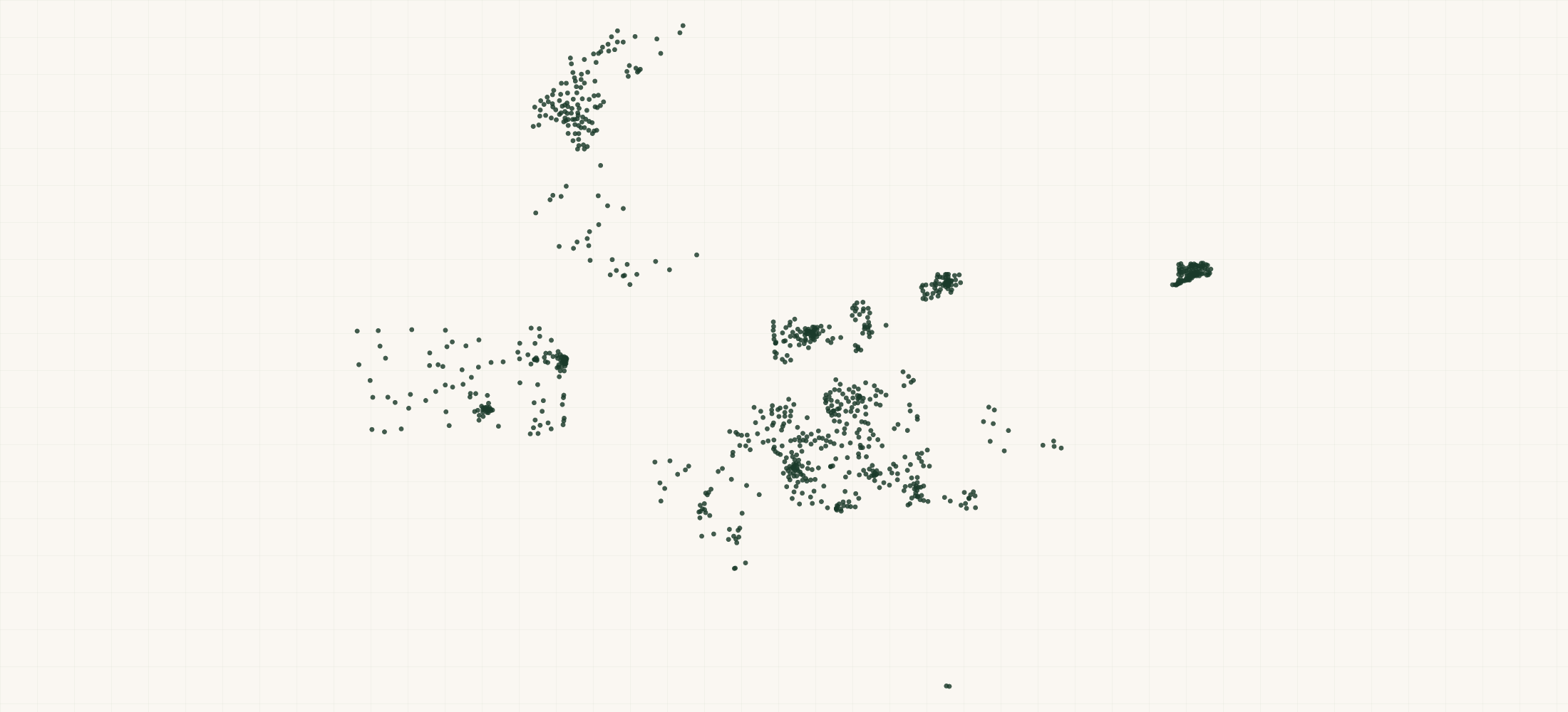 Map of where the American Rebel Beer Retailers are