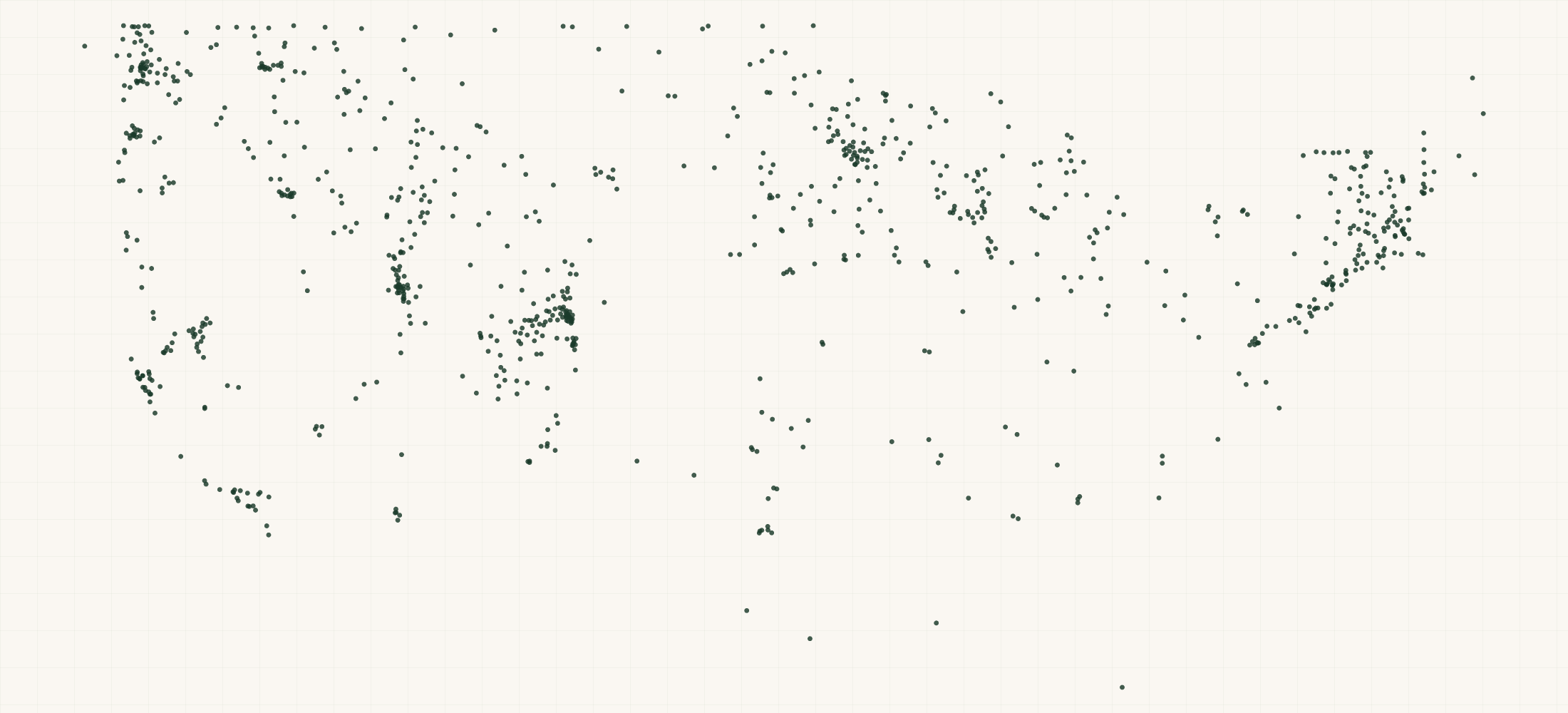 Map of where the Backcountry Access Retailers are