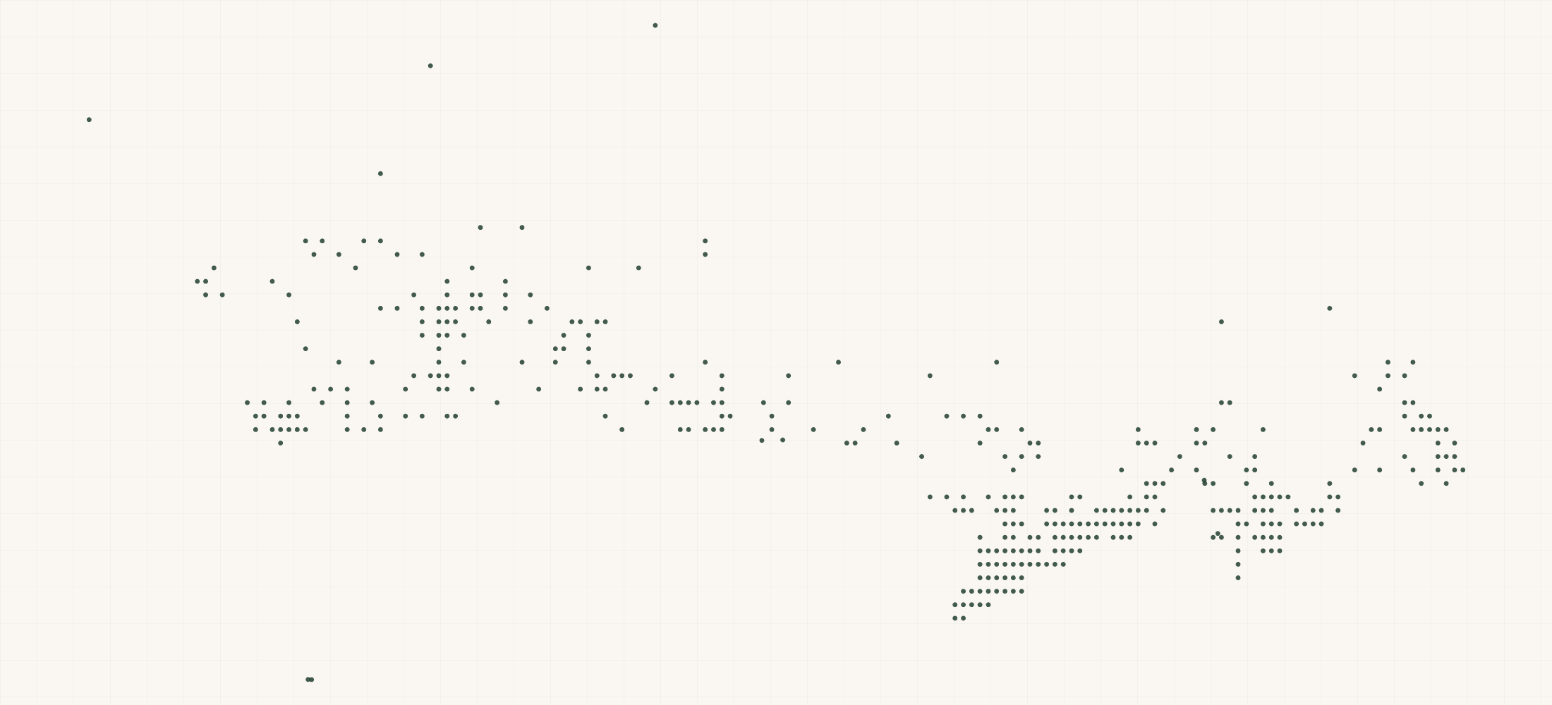 Map of where the Canadian Spa Company Retailers are