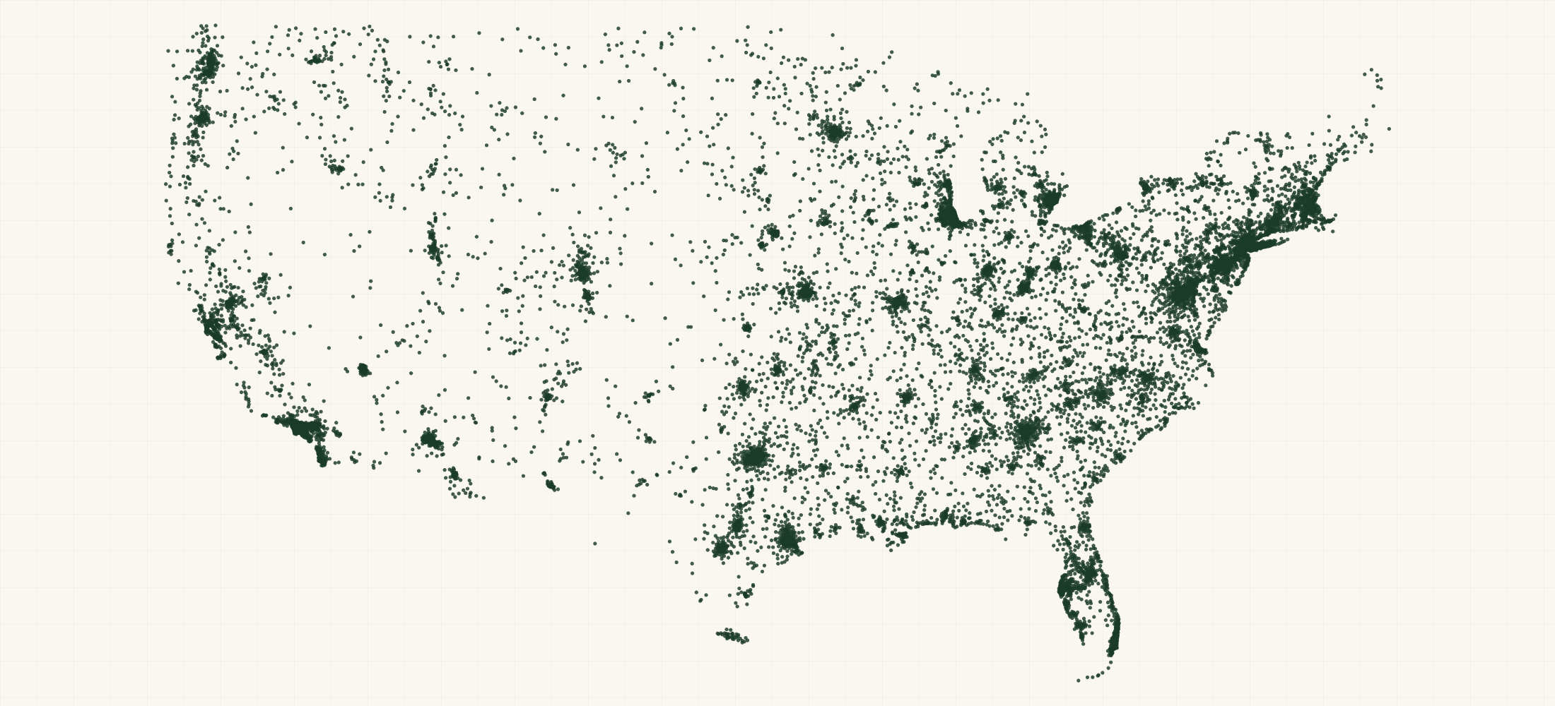 Map of where the Federal Contractors — Administrative and Support and Waste Management and Remediation Services (NAICS 56) are