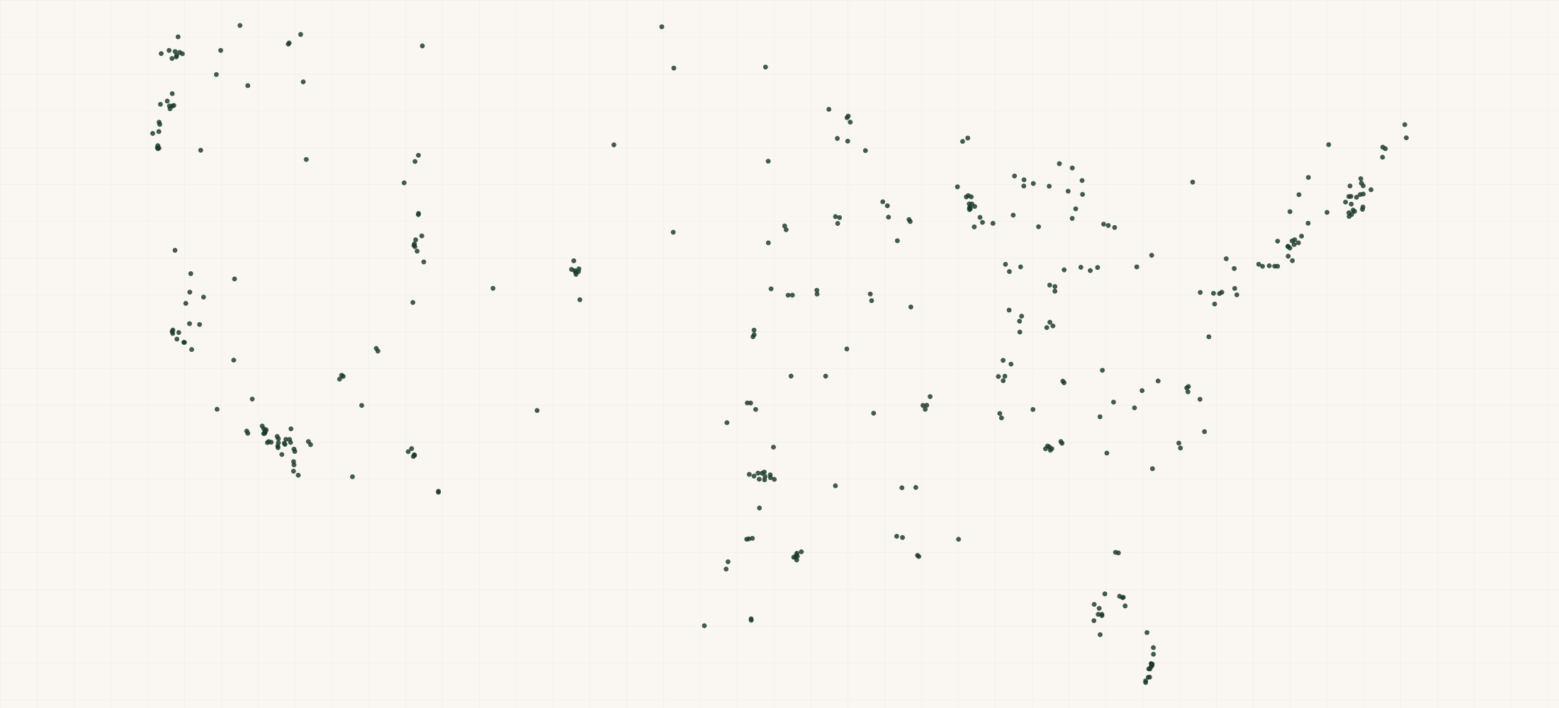 Map of where the Independent Concrete Cutting & Coring Contractors are