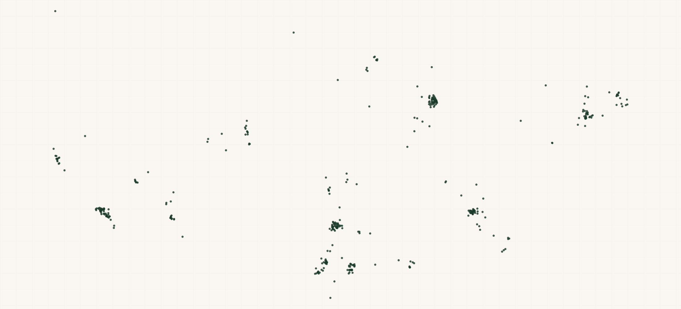Map of where the Isle of Harris Distillers Retailers are