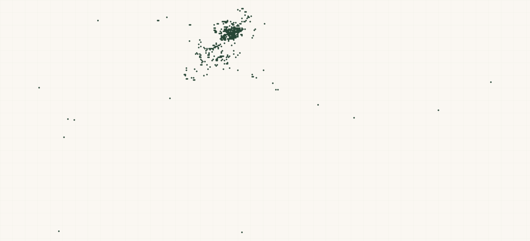 Map of where the Jakobsdals Retailers are