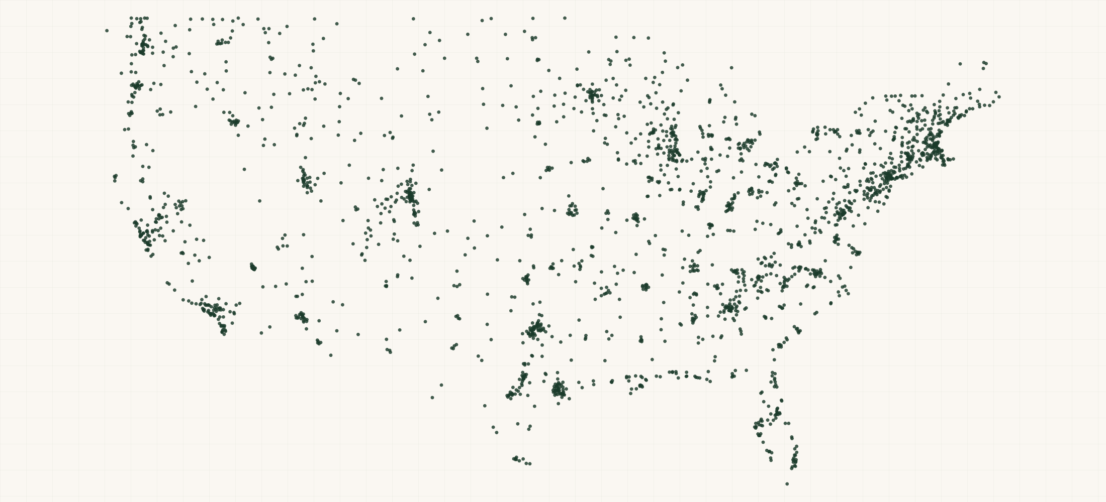 Map of where the Jetboil Retailers are