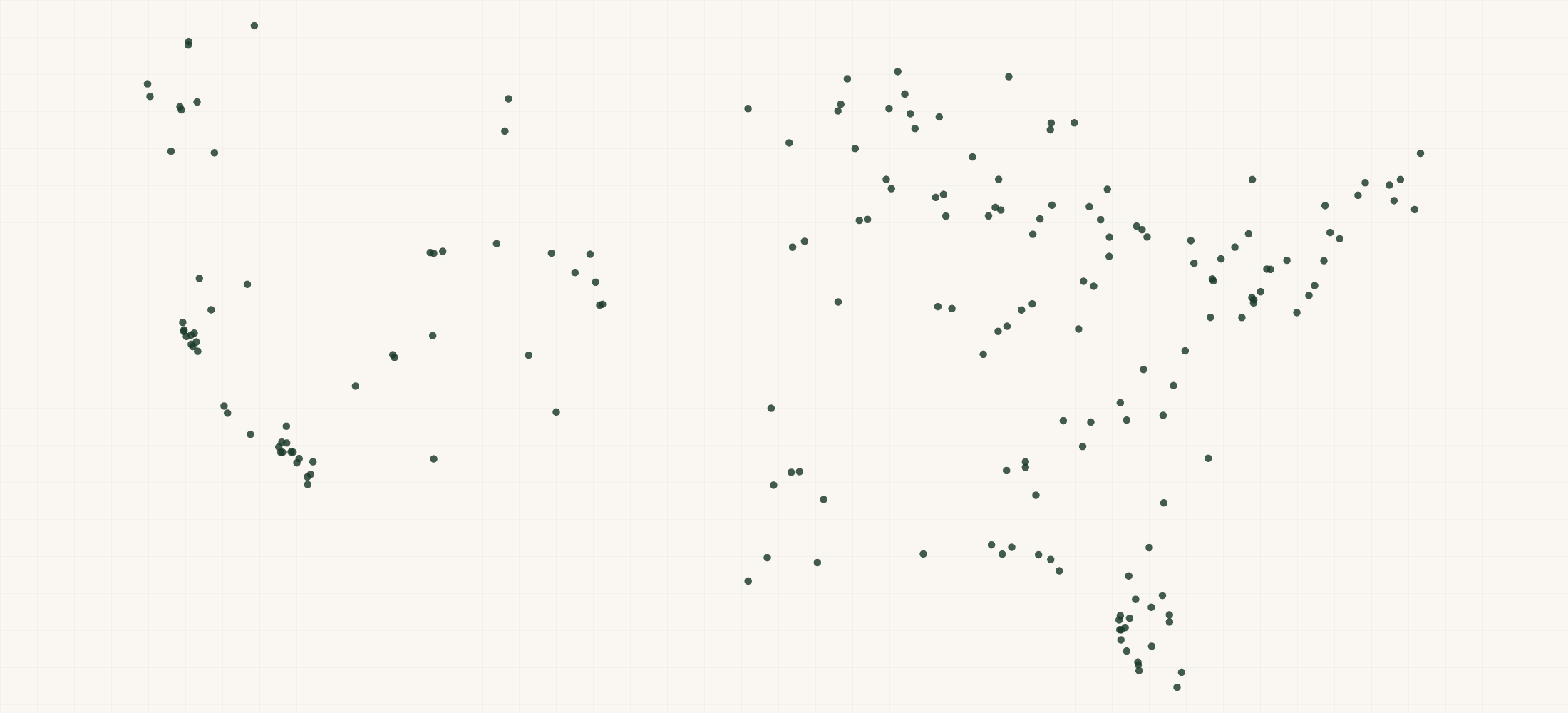 Map of where the Lectric eBikes Retailers are