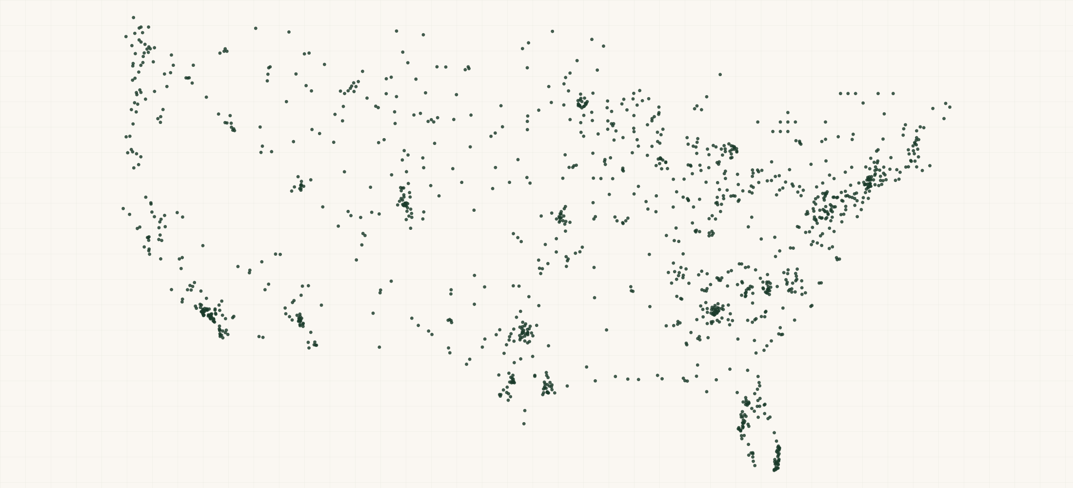 Map of where the Pulse PEMF Retailers are