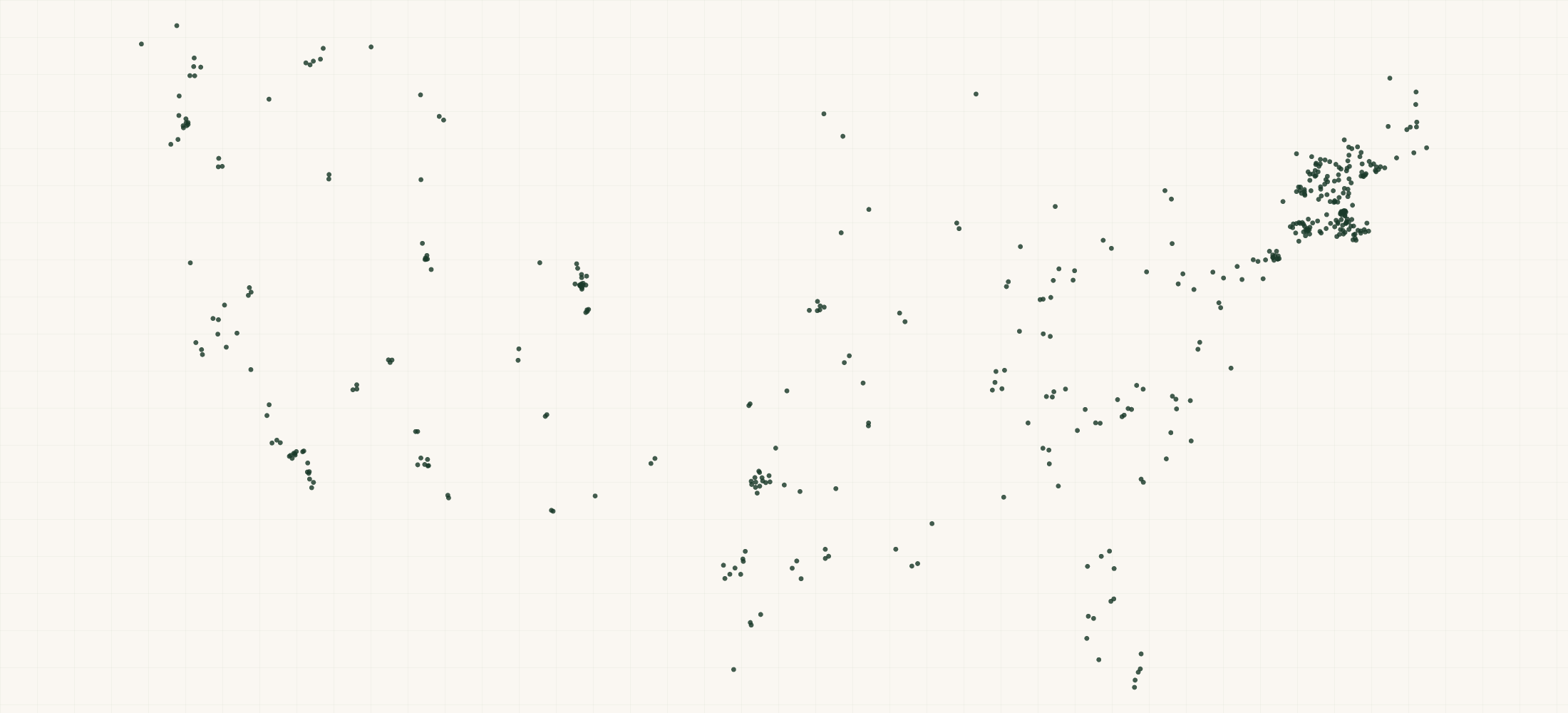 Map of where the Redarc Retailers are
