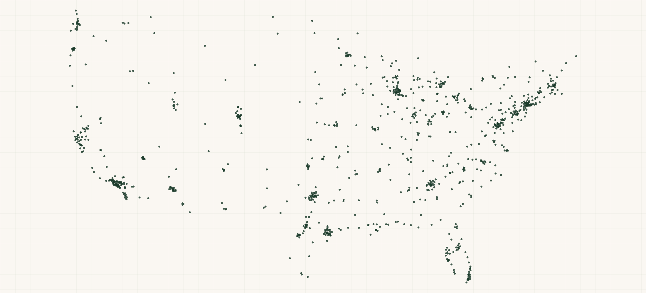 Map of where the Sennheiser Retailers are