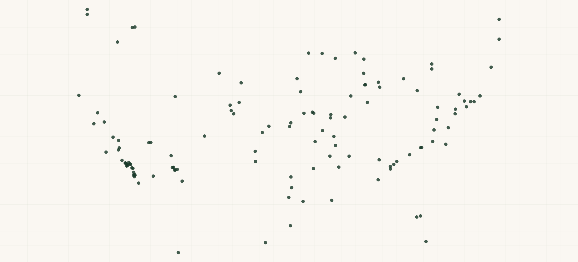 Map of where the Steel-It Retailers are