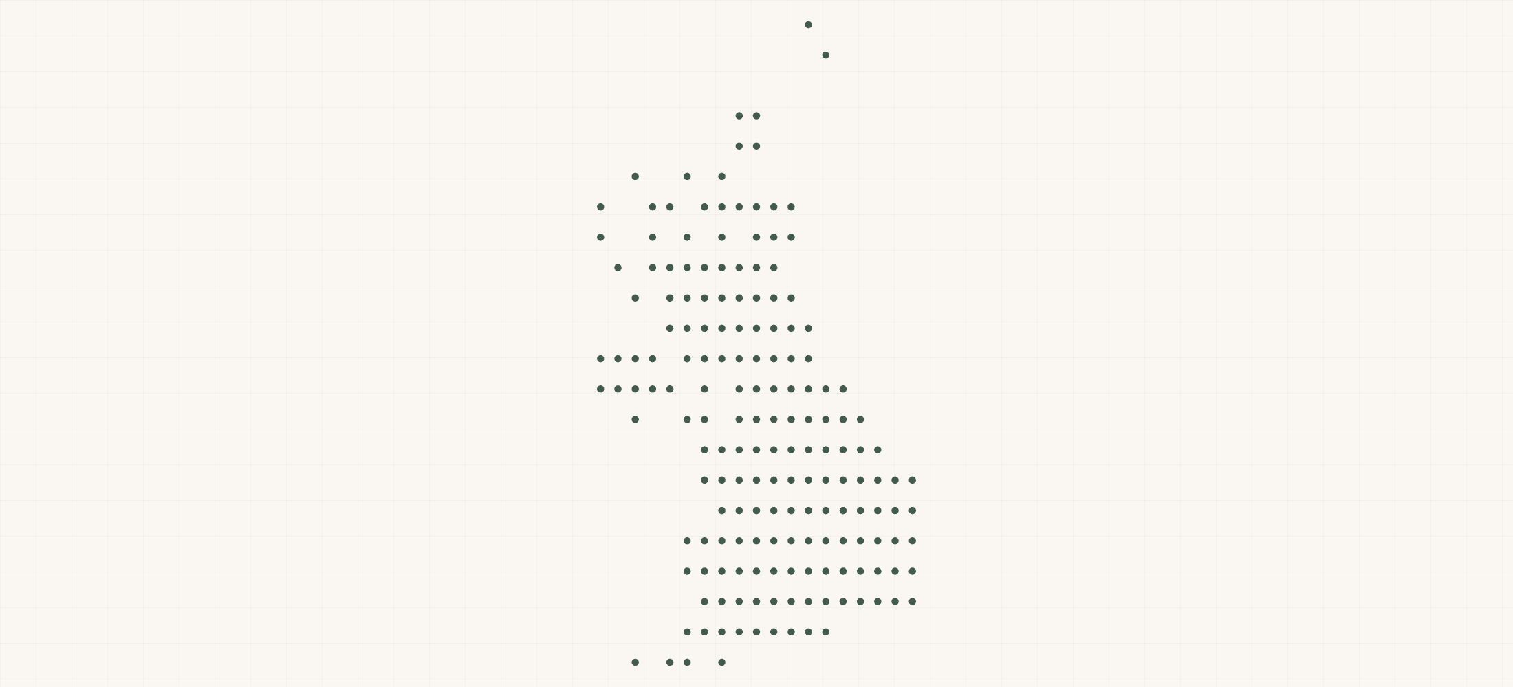 Map of where the The Gym Kitchen Retailers are