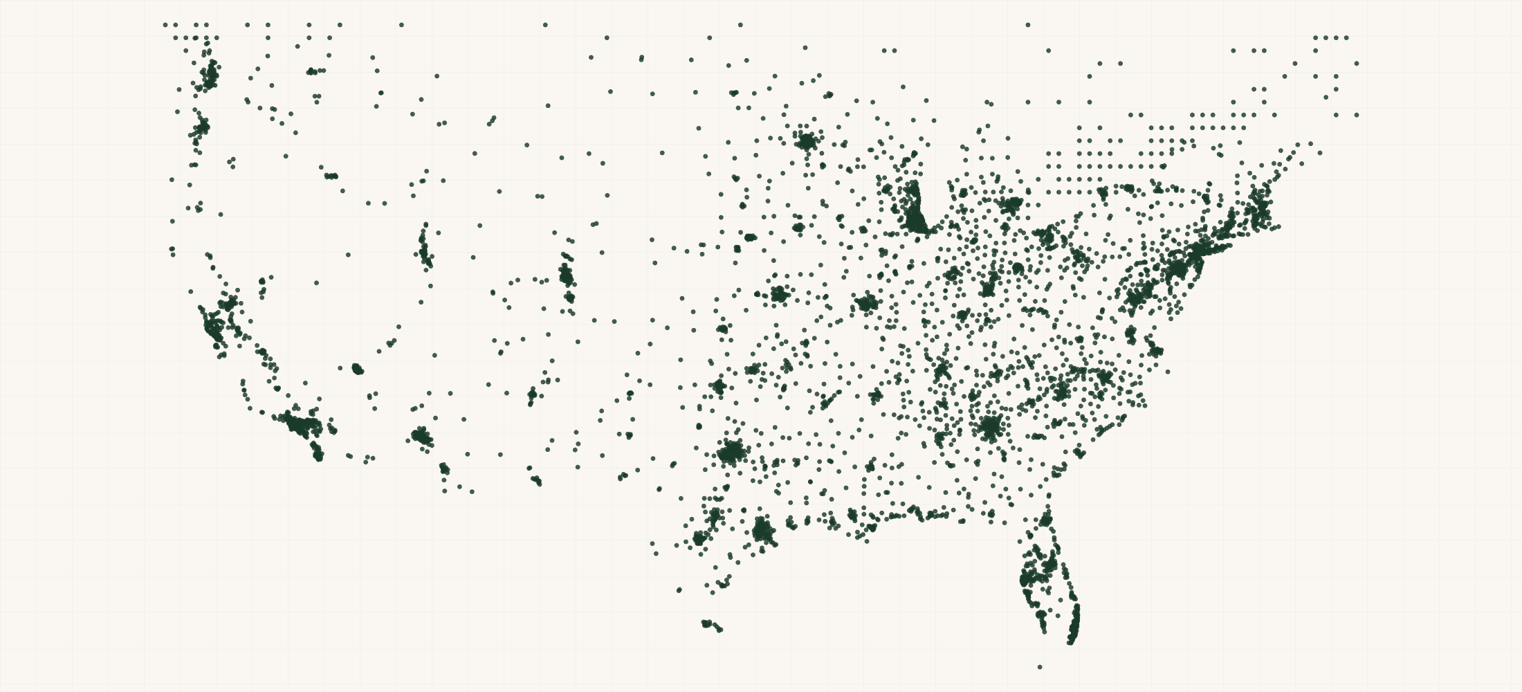 Map of where the The Original MakeUp Eraser Retailers are