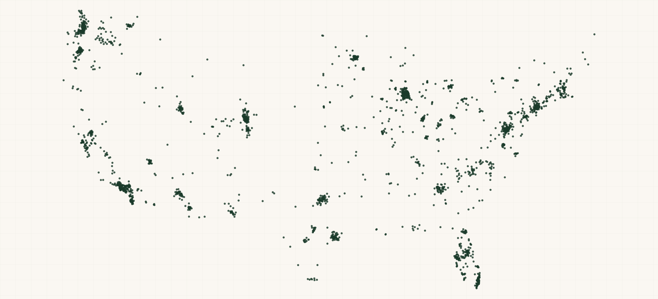 Map of where the US Interpreter Providers are