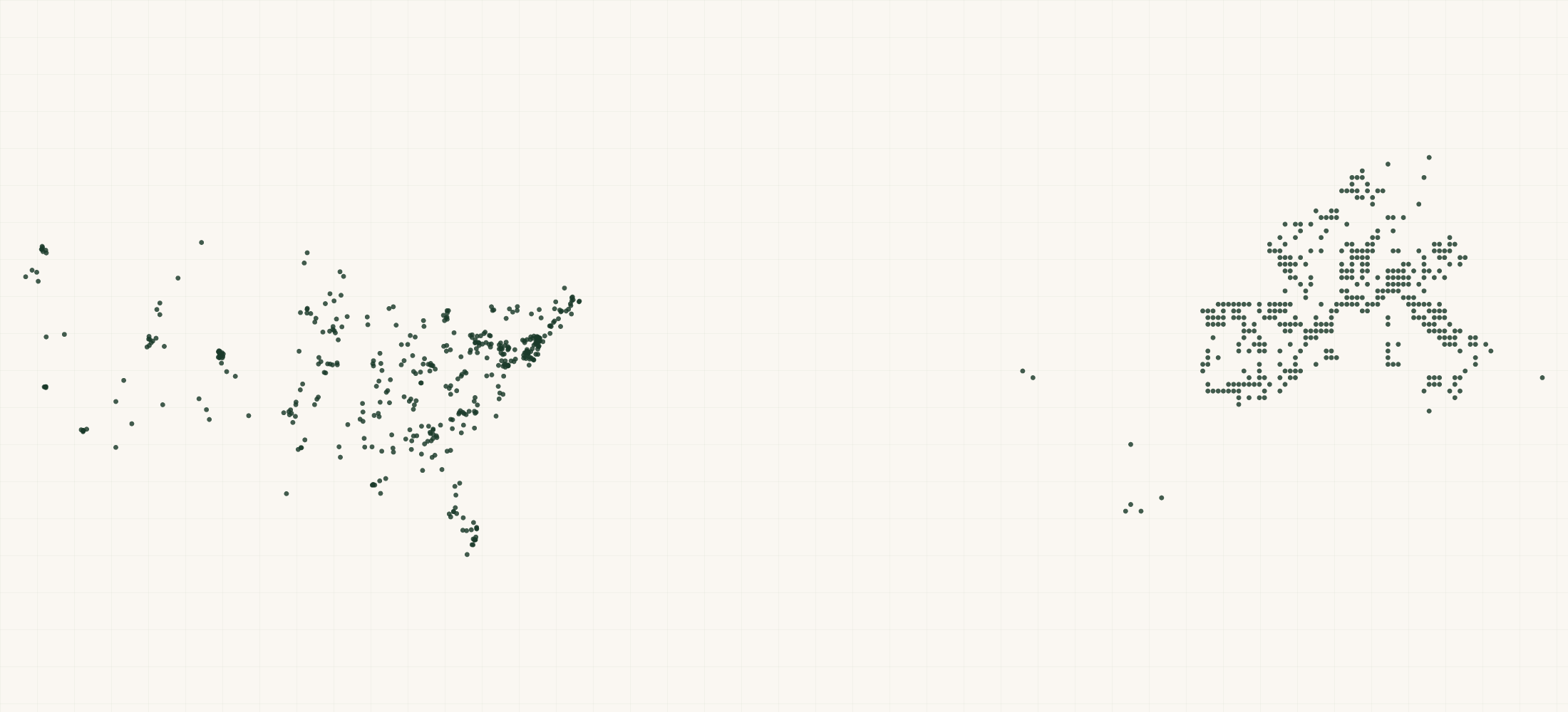 Map of where the Walkinpitas Retailers are