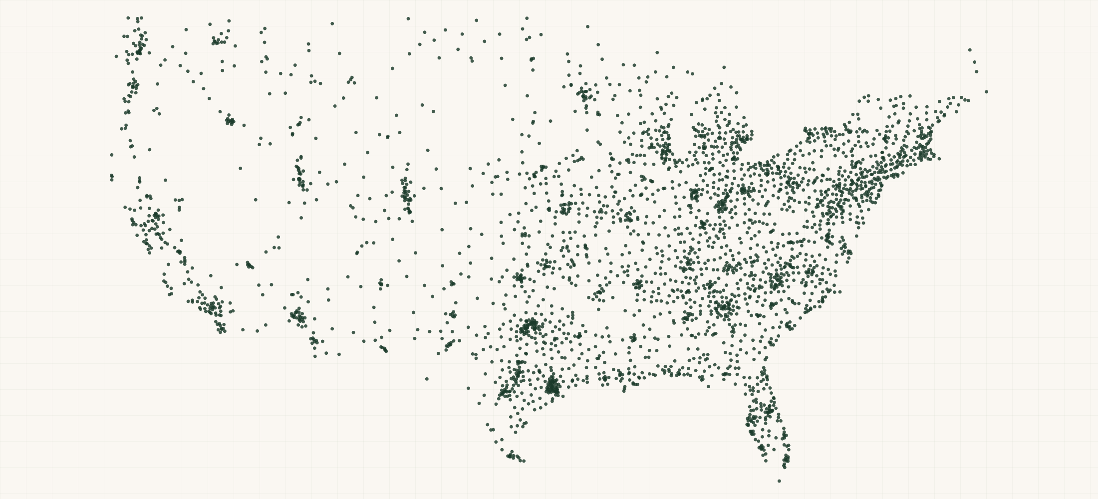 Map of where the Work Sharp Retailers are
